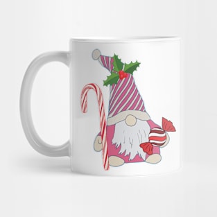 Candy Cane Gnome Mug